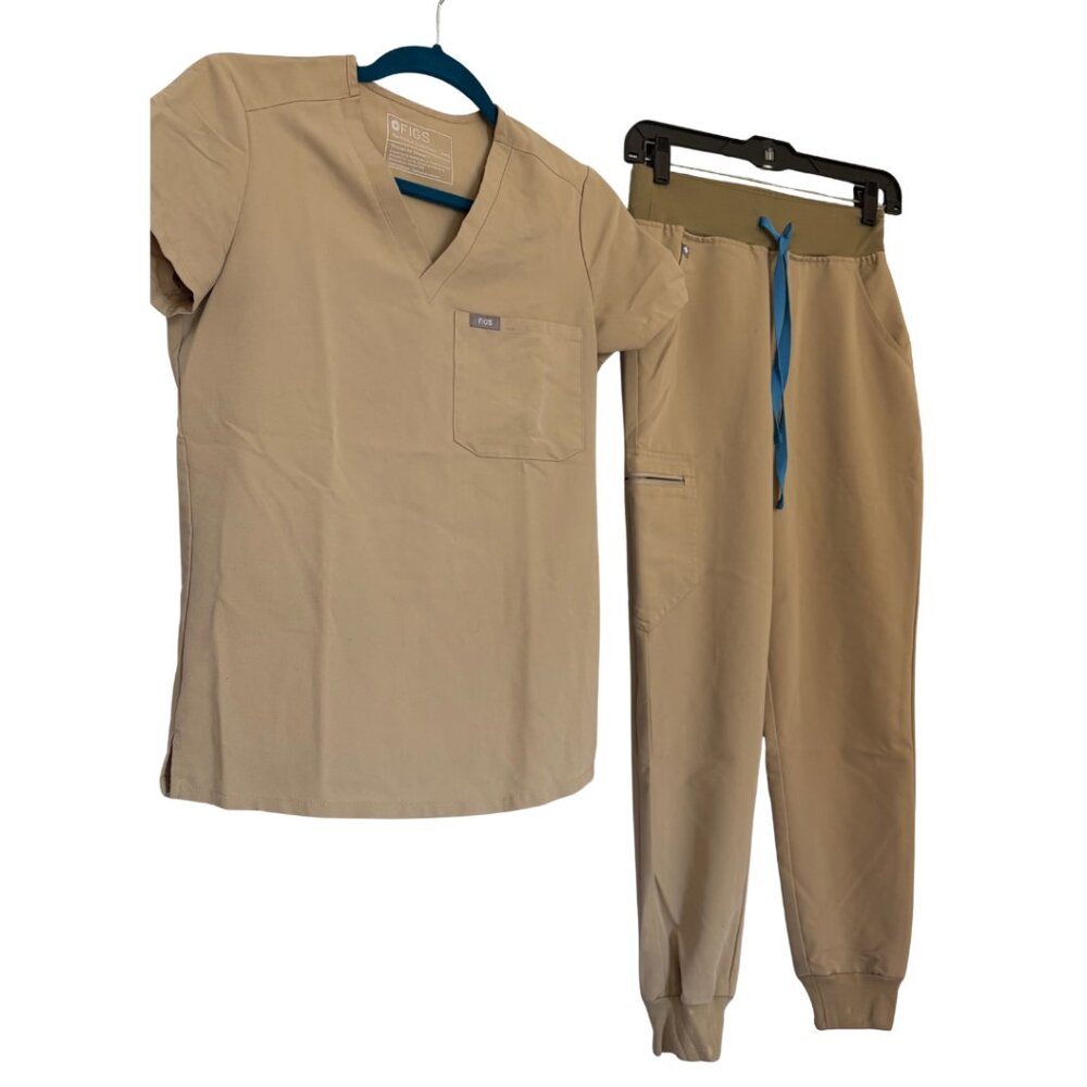 FIGS Women’s Medical Scrubs Khaki XXS & XS